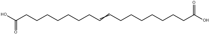 9-Octadecenedioic acid Structure