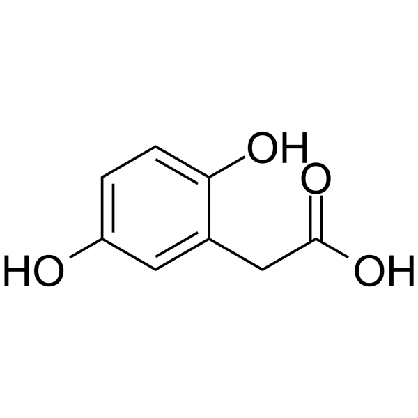 Homogentisic acid Structure