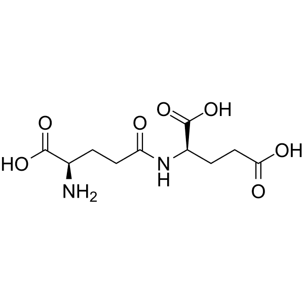 D-γ-Glutamyl-D-glutamic acid Structure