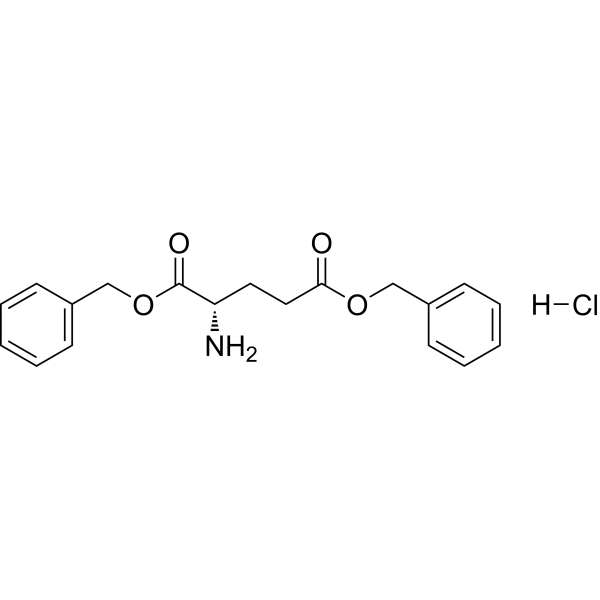 H-Glu(OBzl)-OBzl.HCl Structure