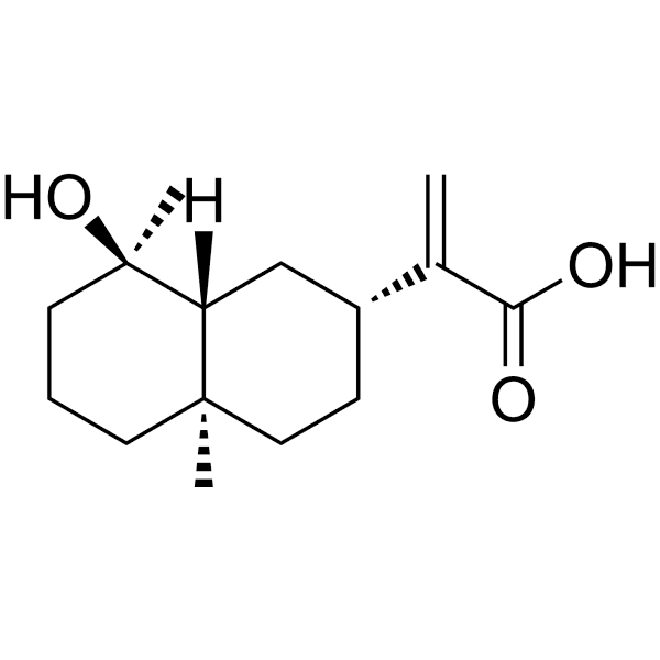 Ilicic acid Structure