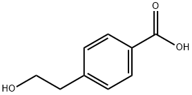 4-(2-Hydroxyethyl)benzoic acid Structure