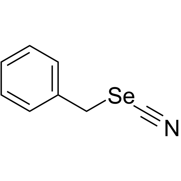 Benzyl selenocyanate Structure