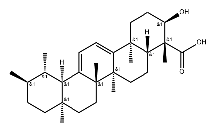 9,11-Dehydro-beta-boswellic acid Structure
