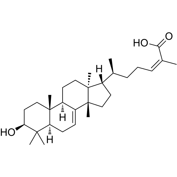 Masticadienolic acid Structure