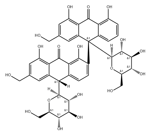 Barbaloin-related compound A Structure