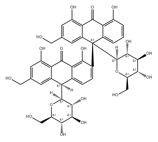 Barbaloin-related compound B Structure