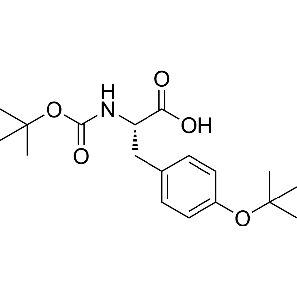 Boc-Tyr(tBu)-OH Structure