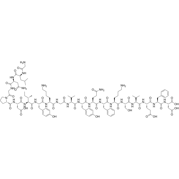 LCMV-derived p13 epitope Structure
