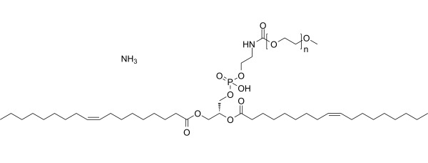 DOPE-PEG2000 ammonium Structure