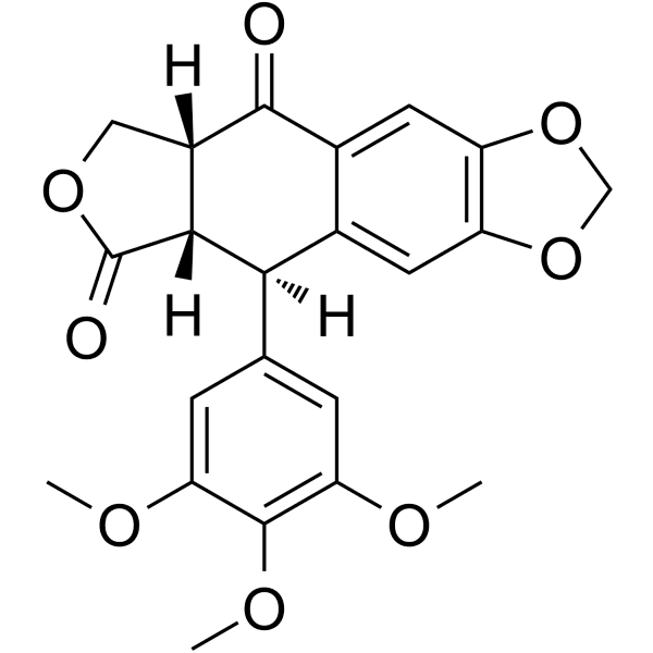 Picropodopyllotoxone Structure