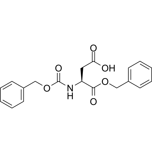 Z-Asp-OBzl Structure
