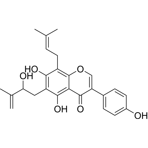 Isoerysenegalensein E Structure