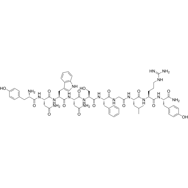 Kisspeptin-10, rat Structure