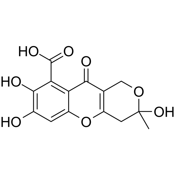 Fulvic Acid  Structure