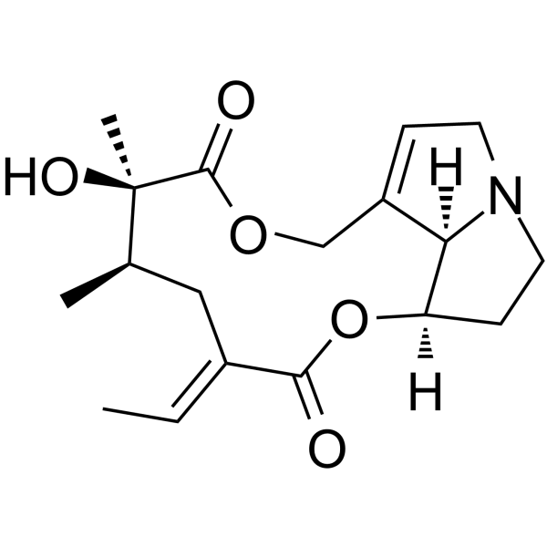 (-)-Integerrimine Structure