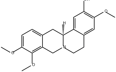Tetrahydrocolumbamine Structure