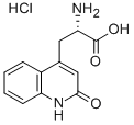 2-Amino-3-(2-oxo-1,2-dihydroquinolin-4-yl)propanoic acid hydrochloride Structure