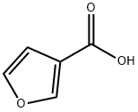 Furan-3-carboxylic acid Structure