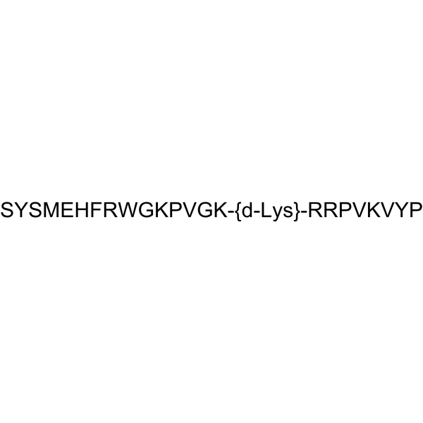 (D-Lys16)-ACTH (1-24) (human, bovine, mouse, ovine, porcine, rabbit, rat) Structure