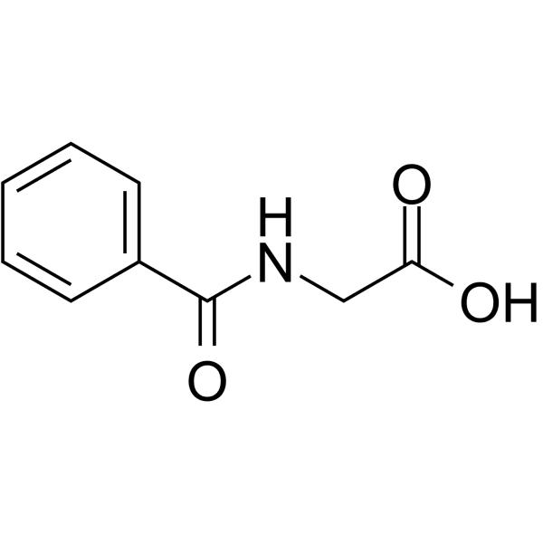 Hippuric acid Structure