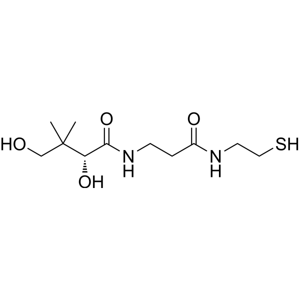 (R)-Pantetheine Structure