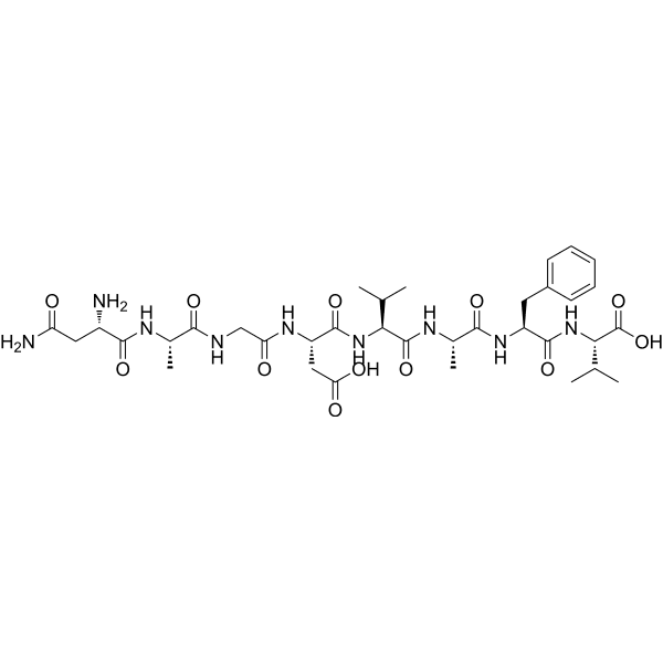 Lactoferrin (322-329) (human) Structure