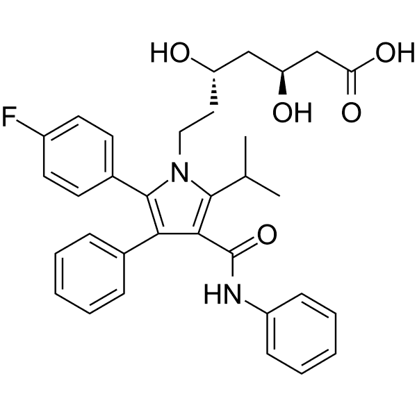 (3S,5S)-Atorvastatin Structure