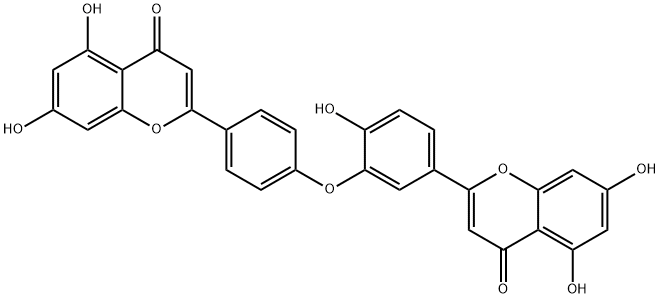 Ochnaflavone Structure