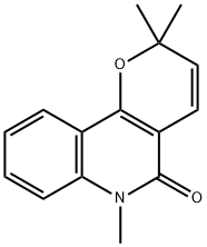 N-Methylflindersine Structure