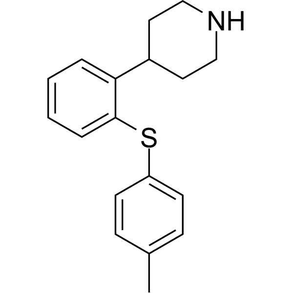 Tedatioxetine Structure