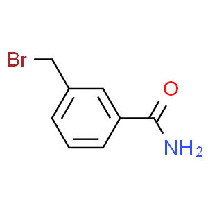 3-(Bromomethyl)benzamide  Structure
