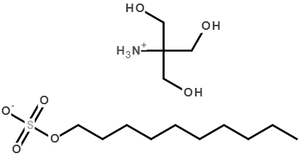 Tris Dodecyl Sulfate Structure