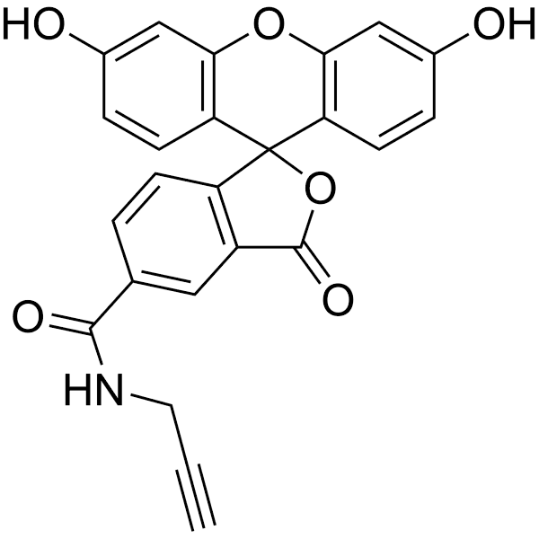 5-FAM-Alkyne  Structure
