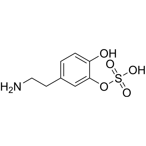 Dopamine 3-O-sulfate Structure