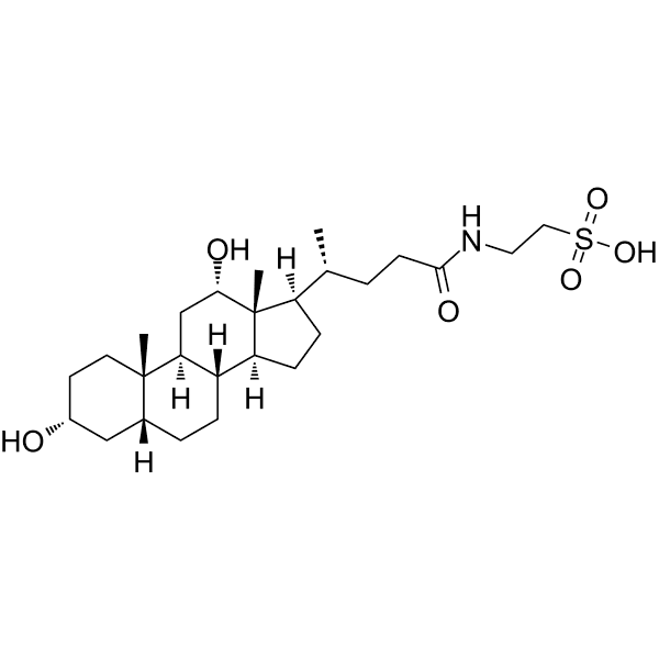 Taurodeoxycholic acid Structure