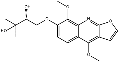 Evoxine Structure