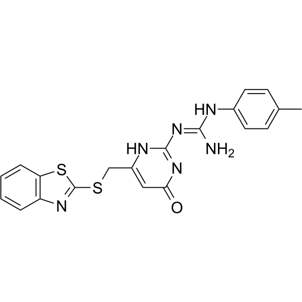 SARS-CoV-2 nsp13-IN-2  Structure