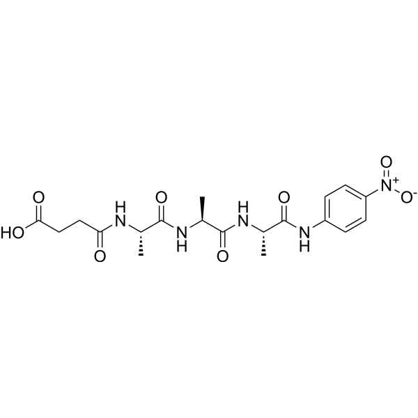 Suc-AAA-pNA Structure