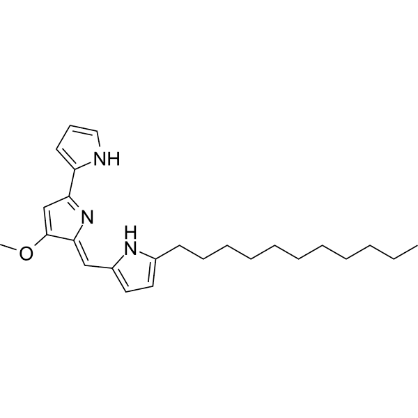 Undecylprodigiosin  Structure