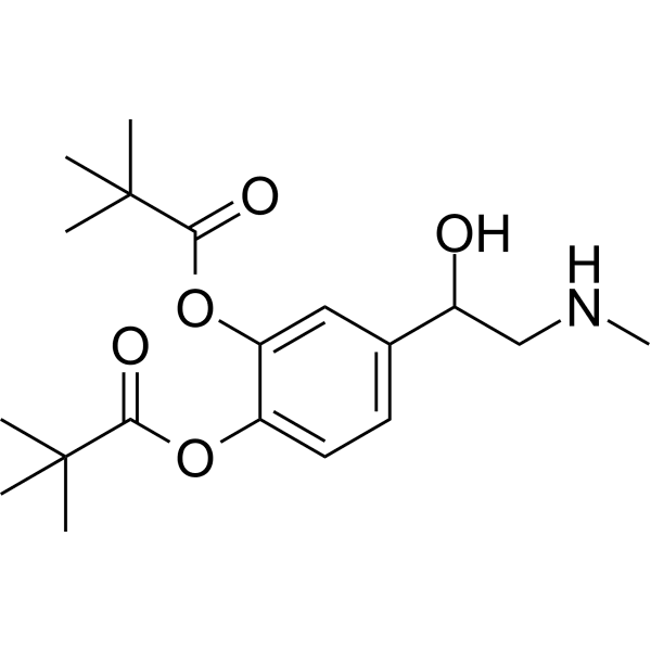 Dipivefrin Structure