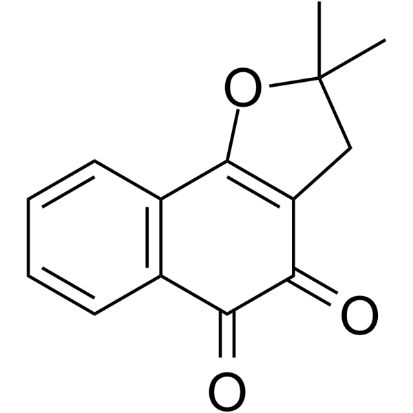β-Nor-lapachone  Structure