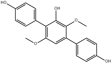 Terphenyllin Structure