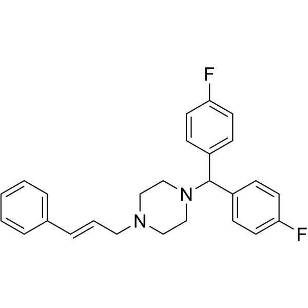 Flunarizine Structure