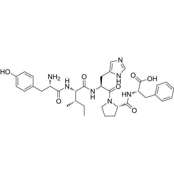 Angiotensin I/II (4-8) Structure