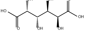Galactaric acid Structure