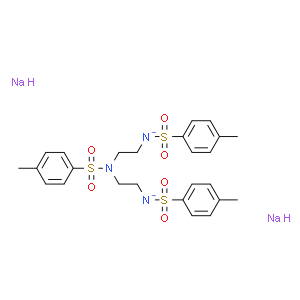 N,N′,N′′-TritosyldiethylenetriaMine disodiuM salt  Structure
