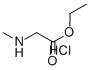 Sarcosine ethyl ester hydrochloride Structure