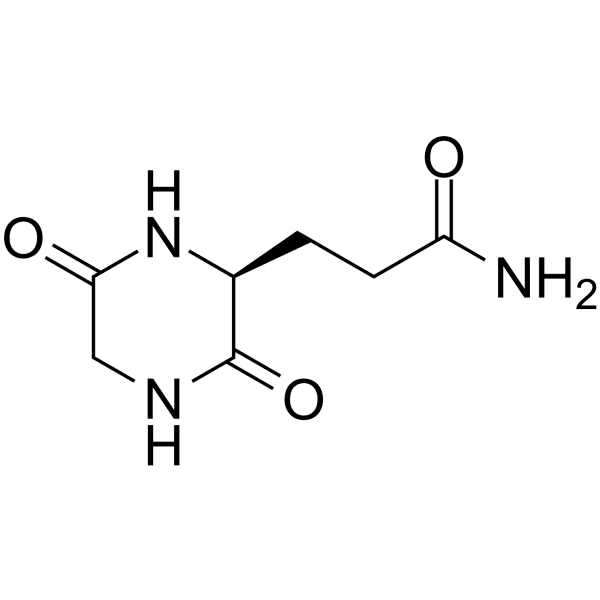 Cyclo(Gly-Gln) Structure