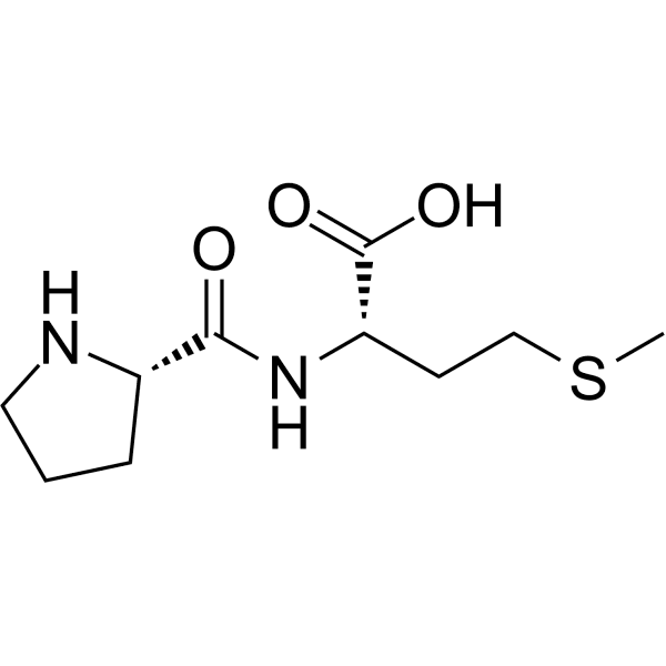 H-Pro-Met-OH Structure